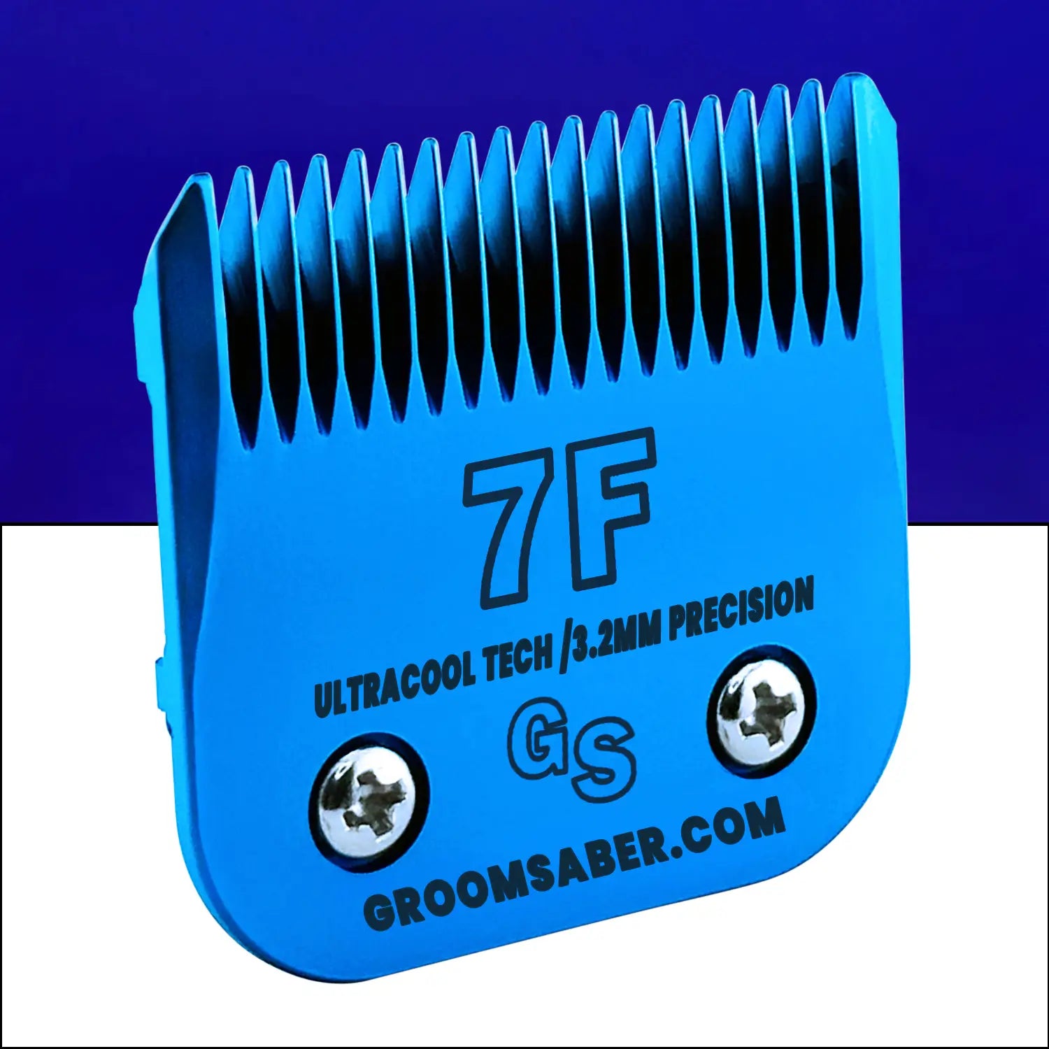7F Blue Steel Dog Clipper Blade (3.2 mm)